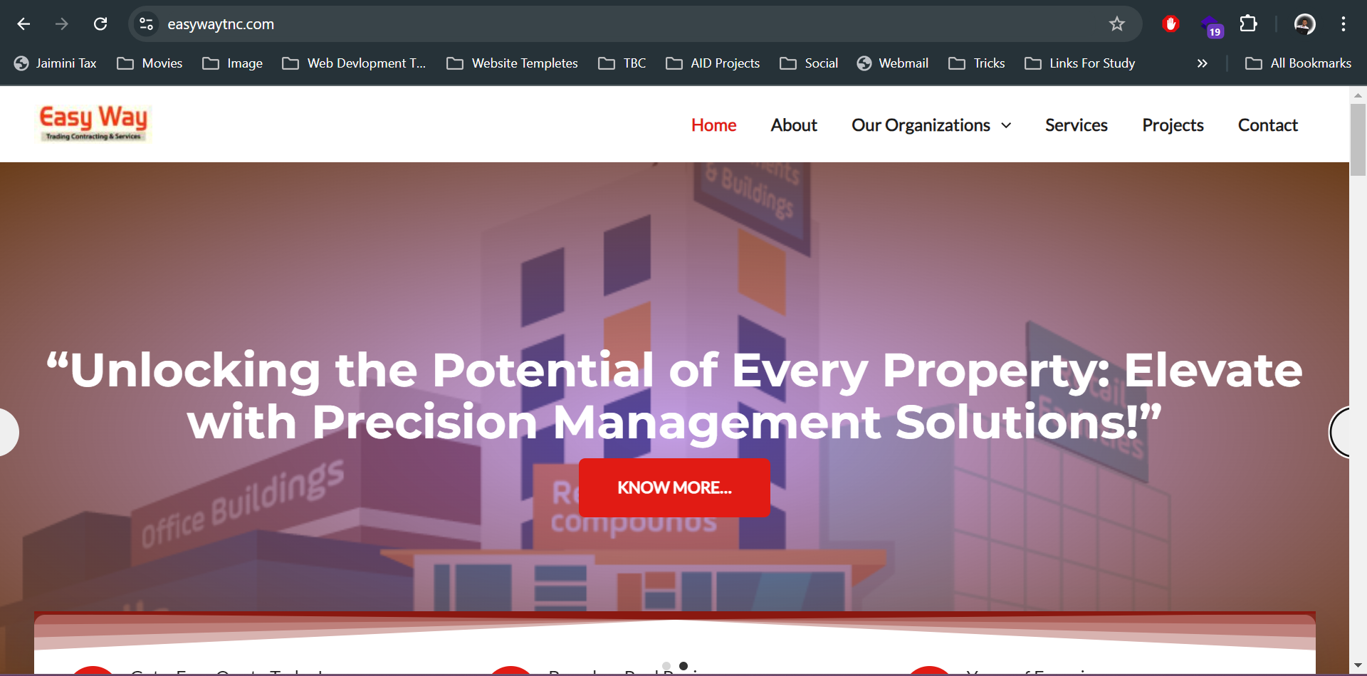 Easyway Trading Compay Website